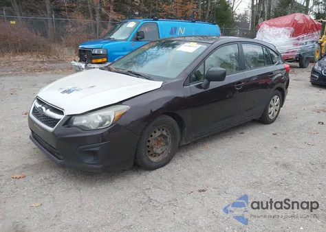 2012 Subaru Impreza 2.0I из США, поврежденный, VIN JF1GPAA64CH223009